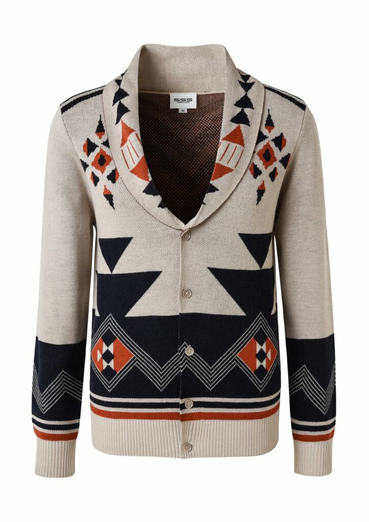 Aztec Cardigan SSS World Corp   Aztec Cardigan Beige Navy Rust Result 724x1024 